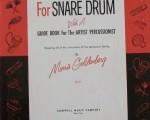 Modern School for Snare Drum